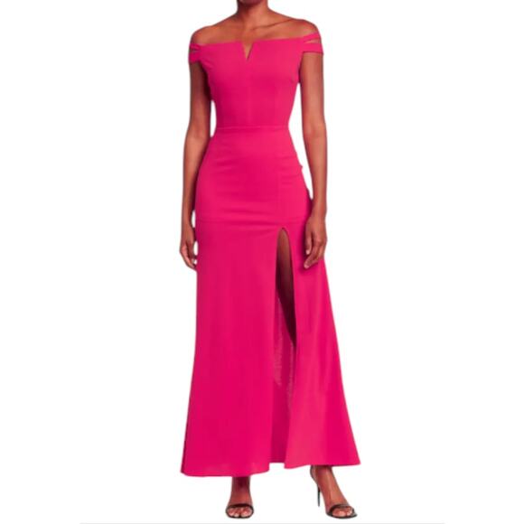The Fashion Poet Pink/Red Dress | Size M - Picture 4 of 4